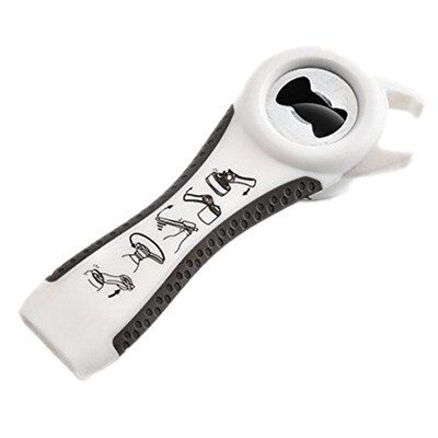 

5 In 1 Jar Bottle Can Opener Lid Twist Off Gripper Soft Handle