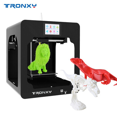 

Tronxy Desktop High Precision 3D Printer with Touch Screen Printing Size 150150150mm Support TF Card USB Print for Children Stu