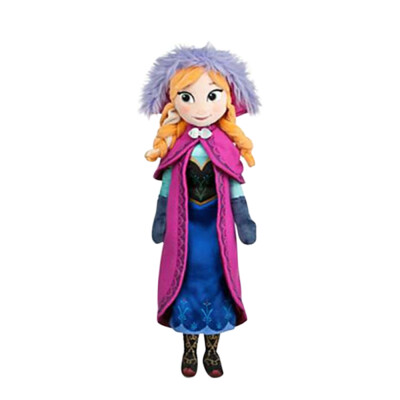 

Cute Stuffed Doll Toy Princess Elsa Anna Beautiful Dress Doll Plush Toy Girls Birthday Gift Toy