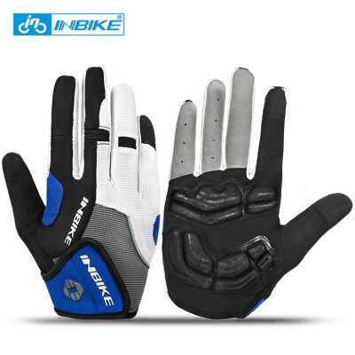 

INBIKE Sport Gloves Shockproof Cycling Gloves Touch Screen GEL Riding MTB Bike Glove Motorcycle Winter Autumn Woman Men Clothing