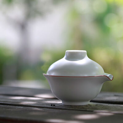 

Light Green Porcelain Teapot & Teacup Gongfu Tea Travel Set 150ml 507oz