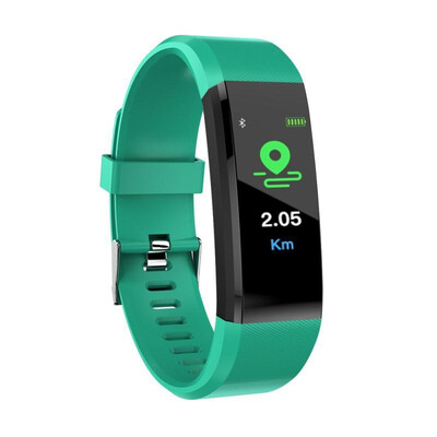 

IP67 Waterproof Color Screen Heart Rate Blood Pressure Monitoring Smart Bracelet