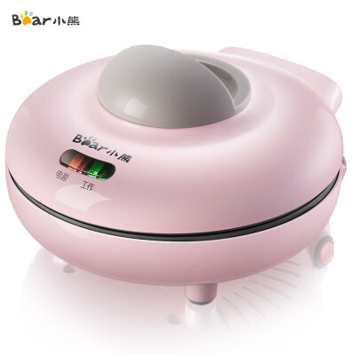 

Bear Bear electric baking pan double-sided heating cake machine home automatic mini cartoon waffle machine breakfast machine pink DGJ-A06E1