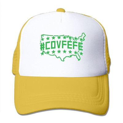 

Covfefe Summer Sun Protection Mesh Cap Baseball Hat Cap Adjustable
