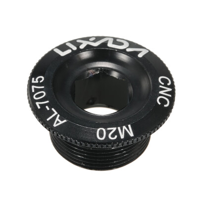

Lixada 1pc M18M20 Bike Bicycle MTB Mountain Bike Crank Bolt Hollow Fixing Crank Arm Bolt Cap Screw Aluminum Alloy