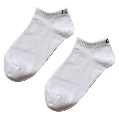 

A Pair Unique Words Series Comfortable Cotton Boat Socks Warm&Breathable Sock for Men Women Autumn Winter