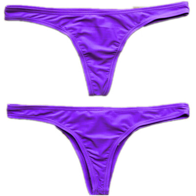 

FITTOO Women Brazilian Bikini Bottom Swimsuit Thong Swimwear Bathing