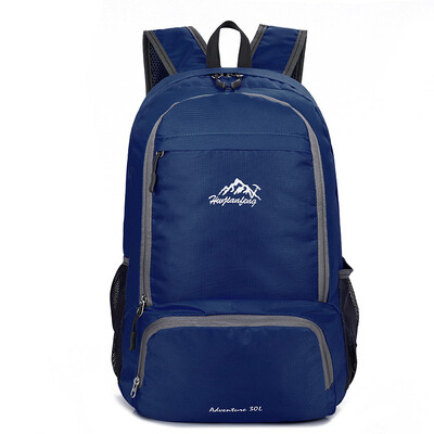 

HUWAIJIANFENG Foldable Outdoor Wear-resistant Fashion Backpack for Men