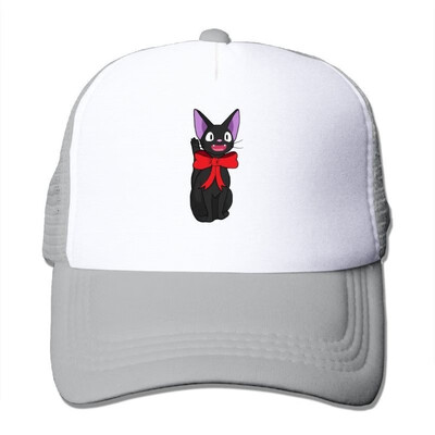 

Unisex Cute Cat Ball Snapback Cap Black