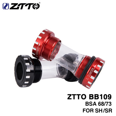 

ZTTO Mountain Road Bike Thread Ceramic Bearing Bicycle External Bearing Bottom Brackets for Parts Crankset