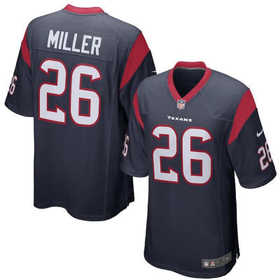 

Mens Football Jersey Houston Texans Lamar Miller Navy Game Jersey