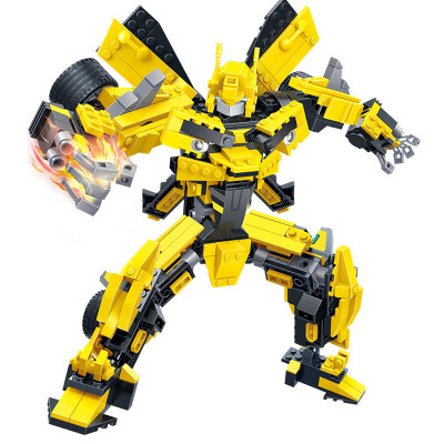 

Transformation Robot Assembly Model DIY Building Blocks Toy