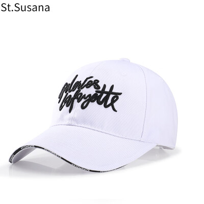 

Santa Susanna hat male baseball cap female autumn&winter students casual wild Korean fashion trend sports hip hop cap SSN2328 white