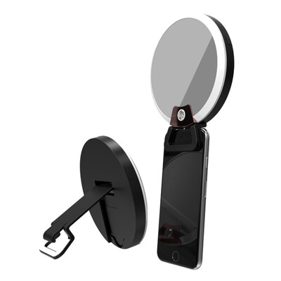 

RK16 Multi-function Beauty Artifact 4 Levels Warm&White Light Cosmetic Mirror Fill Light with 40 LED Light