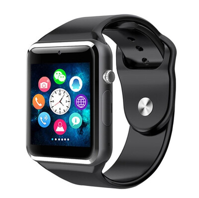 

KCW factory A1 Sport Fitness Smart Watch Phone smart bracelet with SIM Card Slot Camera TF Card Bluetooth Music