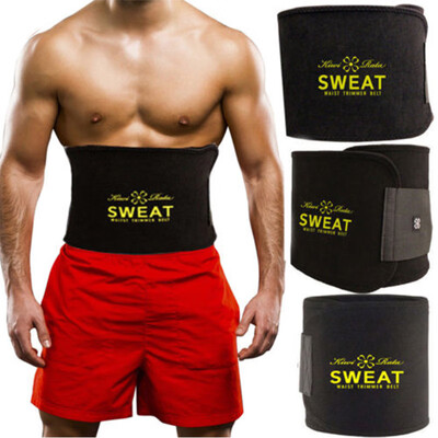 

SLIMBELLE Slimming Sauna Waist Trainer Belly Band Sweat Girdle Belt for Weight Loss Back Support Unisex