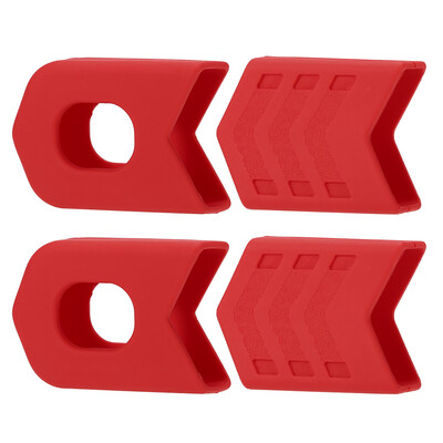 

4Pcs Crank Protective Sleeves Bicycle Crankset Protector MTB Road Bicycle Cycling Crankset Crank Protective Sleeve Cover