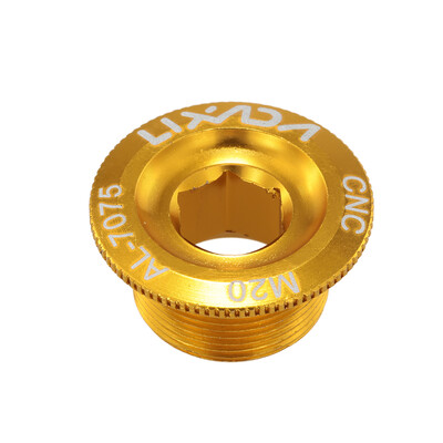 

Lixada 1pc M18M20 Bike Bicycle MTB Mountain Bike Crank Bolt Hollow Fixing Crank Arm Bolt Cap Screw Aluminum Alloy