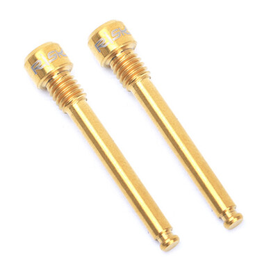 

RISK 2pcs Ultralight Titanium Alloy Bicycle Hydraulic Disc Brake Bolts