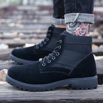 

Mens Fashion Martin Boots Military boots