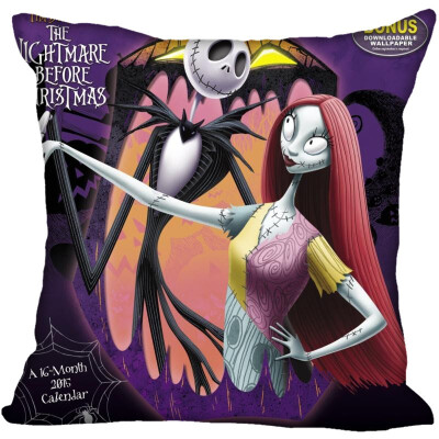 

Nightmare Before Christmas Pillow Case High Quality New Years Pillowcase Wedding Decorative Pillow Cover Gift For Children