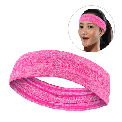 

Anti-Slip Sweatband Professional Moisture Absorption Sports Sweat Head Band for Men&Women Yoga Hair Bands