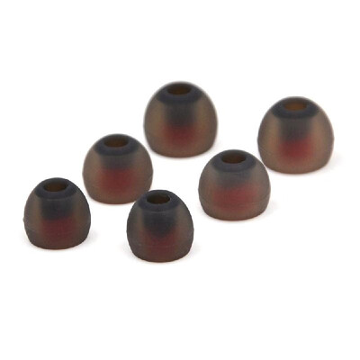 

3 Pairs 6 PCS L M S In-ear Earphone Tips 38mm Earbuds Headphone Silicone Eartips Ear Sleeve For KZ IE80 Earphone