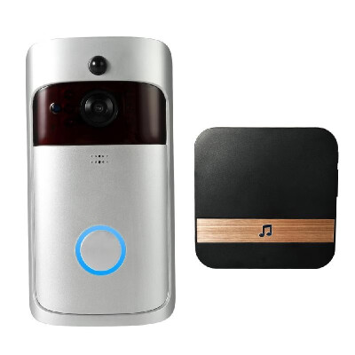 

Smart Wireless WiFi Security DoorBell Video on The Phone Remote Monitoring Visual DoorBell Low Power Consumption