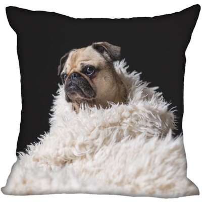 

Pug Pillow Case High Quality New Years Pillowcase Wedding Decorative Pillow Cover Gift For Children