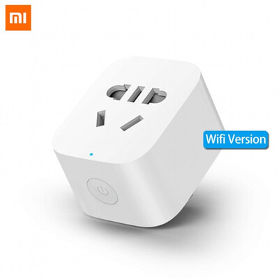 

2019 New Arrive Xiaomi Mijia WiFi Mi Smart Socket Plug WiFi Version Wireless Remote Socket Adaptor Power on&off with phone