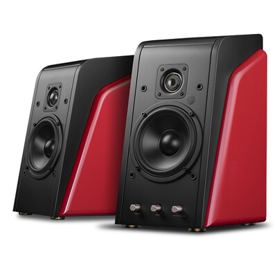 

HiVi HiVi M200 A new generation of classic HiFi active speakers Bluetooth speaker computer speakers TV audio red 2019 version