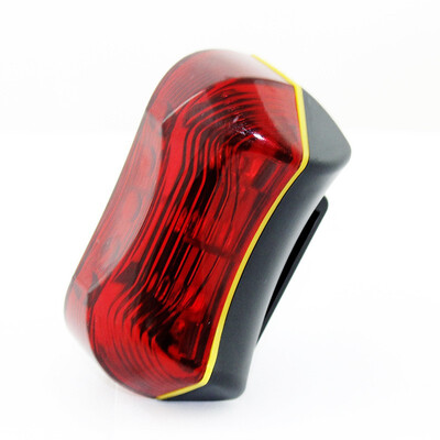 

Bicycle Accessories Bike Headlamp Flashlight 5LED Bicycle Taillights Warning Lights flashlight for bicycle taillight