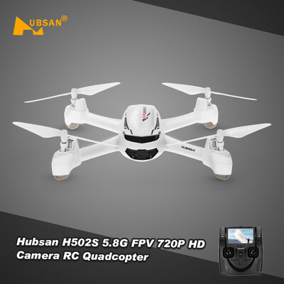 

Original Hubsan H502S 58G FPV 720P HD Camera Drone RC Quadcopter with GPS Follow Me CF Mode Automatic Return Function