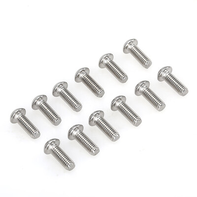 

12Pcs M6x16mm Stainless Steel Screws Kayak Canoe Marine Boat Replacement Mounting Screws Hardware