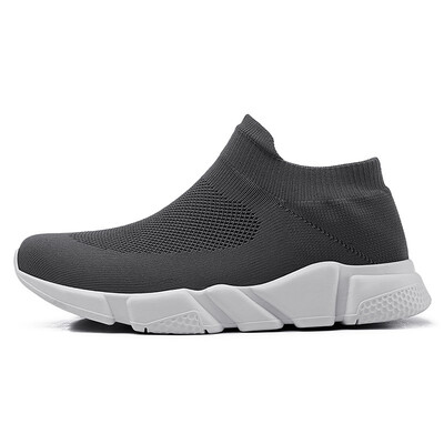 

Plus Size Breathable Men Casual Shoes Outdoor Mens Trainers Slip On Fashion Socks shoes Sneakers Chaussures Femme Calzado Mujer