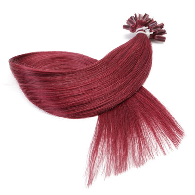 

Neitsi 16inch 25 Strands U Tip Hair Extensions Keratin Fusion Human Hair Extensions Straight
