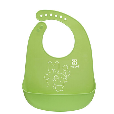 

HOY BELL baby bib rice pocket baby food rice bowl childrens silicone bib waterproof three-dimensional eating pocket water t