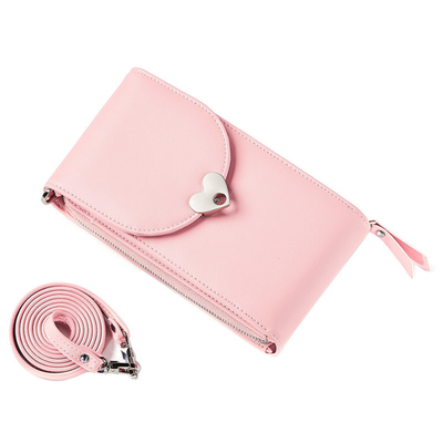 

New womens purse mobile phone bag multi-functional vertical cross bag