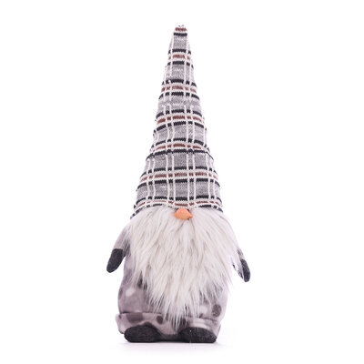 

Christmas Gnome Ornaments Santa Claus Doll Swedish Tomte For Home Table Decor Christmas Tree Holiday Xmas Decoration 14Inch Grey H