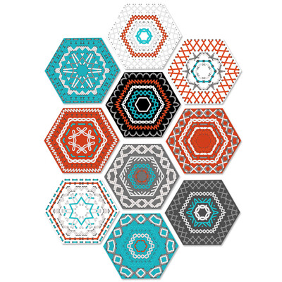 

10 PcsSet Self-adhesive Floor Sticker for Bathroom Kitchen Backsplash Tiles Wall DIY Home Decal Removable Decor