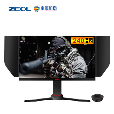 

ZEOL Zall Light God G27F1 27 inch native 240HZ refresh 1ms response rotary lifting esport screen eating chicken game display two wings design HDMI DP