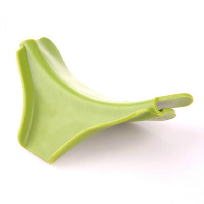 

Kitchen Gadgets Silicone Funnel Tools Anti-spill Water Soup Funnel Pots&Pans Round Rim Deflector Kitchen Accessories Liquid Di