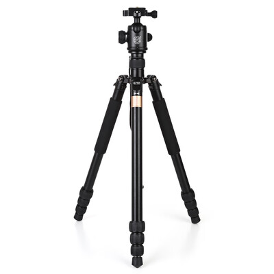 

QZSD Q999B 163m Aluminium Alloy 4 Section Camera Tripod Unipod