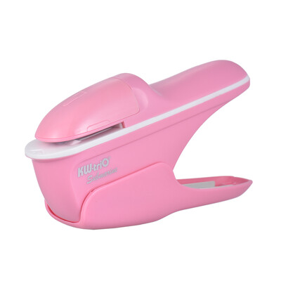 

Hand-held Mini Safe Stapler without Staples Staple Free Stapleless 7 Sheets Capacity for Paper Binding Business Commercial Shop Sc
