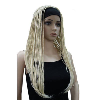 

StrongBeauty Long Braided Box Braids Wig Full Coverage Synthetic Wigs COLOUR CHOICES