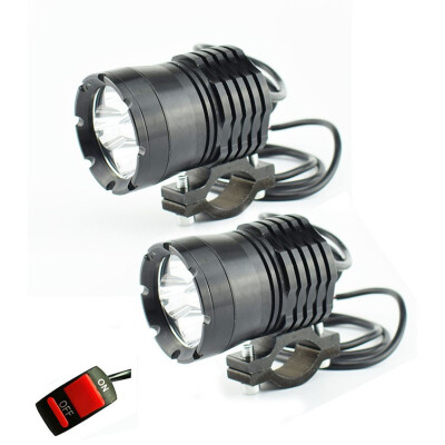 

2 PCS Motorcycle LED Headlight 12V 24V 40W 4000lm LED Motorbike Waterproof Decorative Lamp Moto Bicycle Auxiliary Work Lights