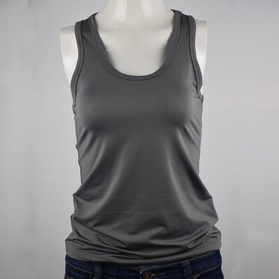 

Fashion women new style summer fitness vests knitted net cloth tanks tops O-neck t-shirt slim Camisoles