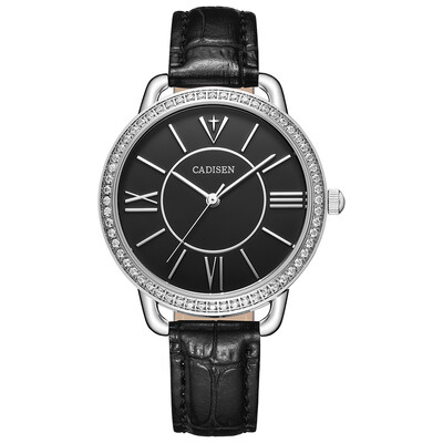 

Cadisen Fashion Women Watches Quartz Luxury PU Leather Dress Wrist Watch Simple Causal Gift for Women