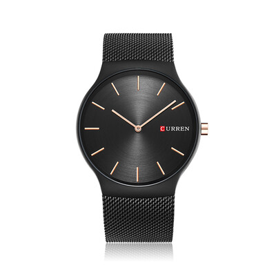 

CURREN Fashion Luxury Stainless Steel Men Watches Quartz 3ATM Water-resistant Casual Man Wristwatch Relogio Musculino