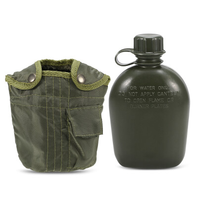 

Outdoor Military Canteen Bottle Camping Hiking Backpacking Survival Water Bottle Kettle with Cover